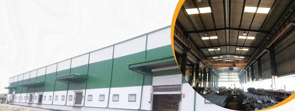 Industrial shed manufacturers in Bhopal | Industrial buildings shed dealers in Bhopal