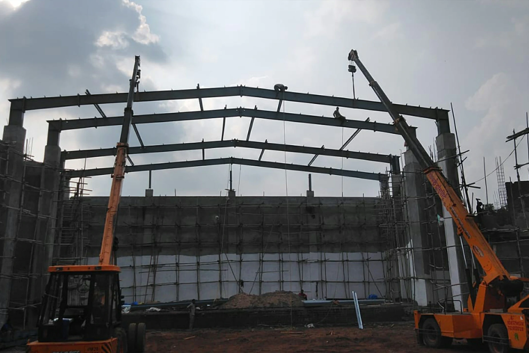 Industrial shed manufacturers in Bhopal | Industrial buildings shed dealers in Bhopal