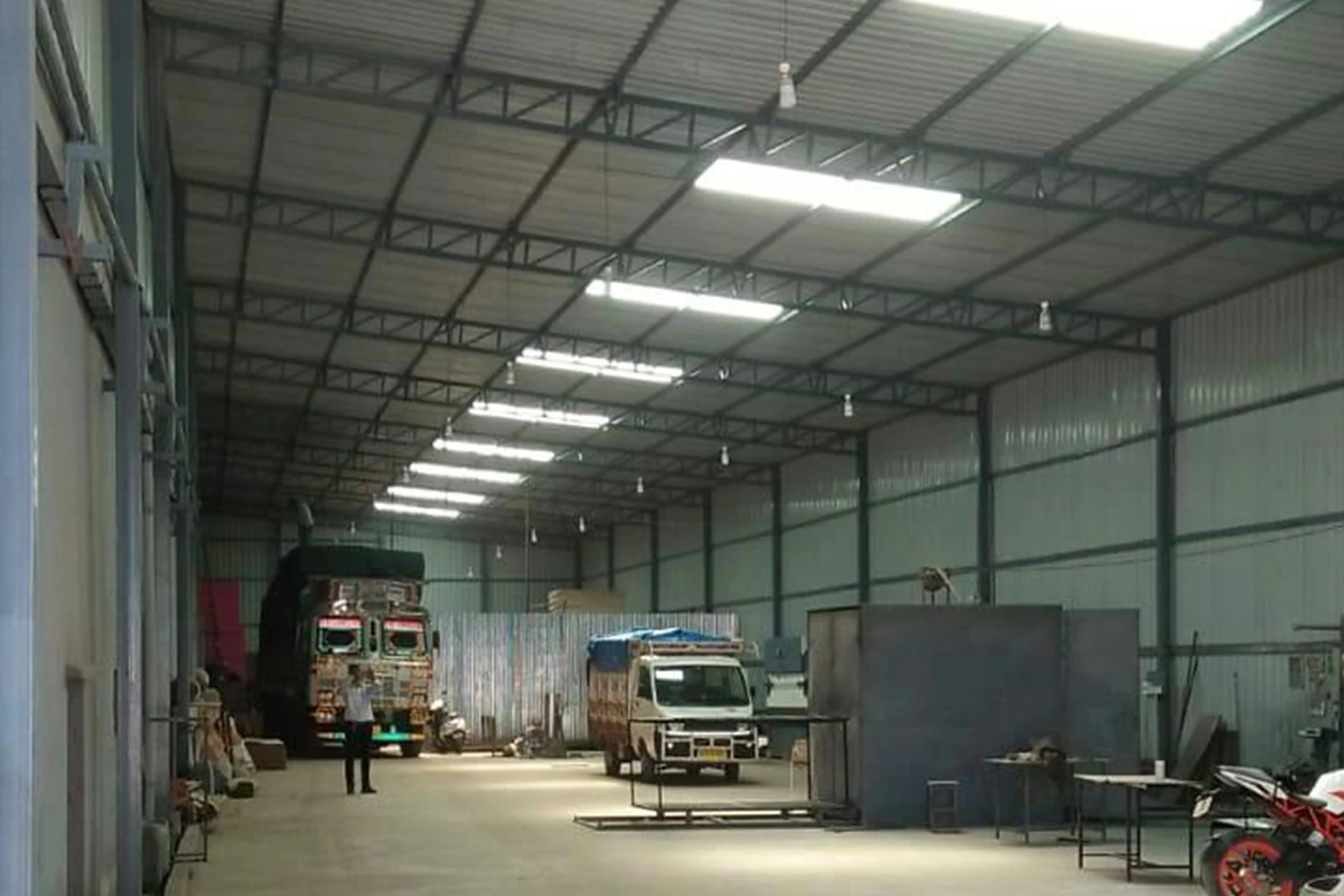 Industrial shed manufacturers in Bhopal | Industrial buildings shed dealers in Bhopal