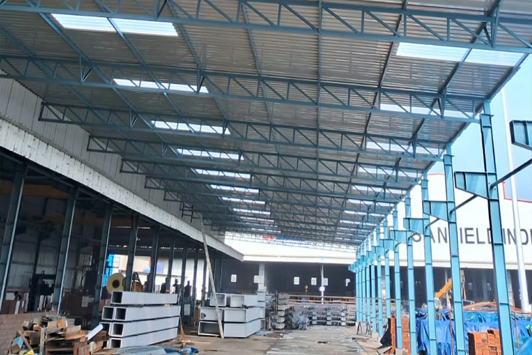 Industrial shed manufacturers in Bhopal | Industrial buildings shed dealers in Bhopal